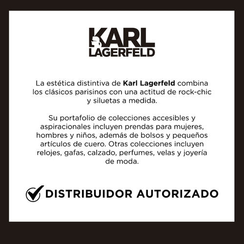 Bolso De Hombro Agyness Negro Karl Lagerfeld París